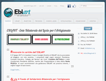 Tablet Screenshot of eblart.it